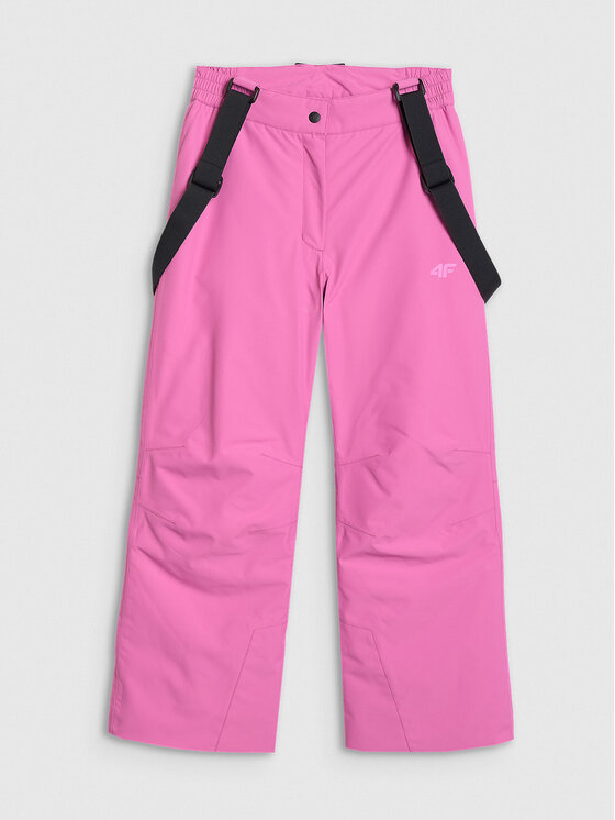 4F 4F Spodnie narciarskie BASIC SKI Różowy Regular Fit