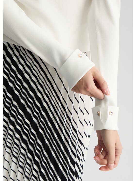 Liu Jo Liu Jo Blusa CA5109MS99EM9087 Bianco Regular Fit