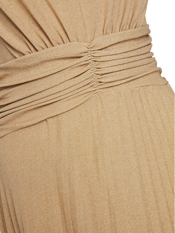 Gaudi Gaudi Večernja haljina 511FD14005 Bež Regular Fit