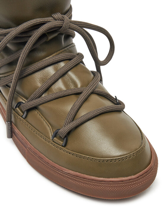 Inuikii Inuikii Čizme za snijeg Full Leather 55102-087 Zelena