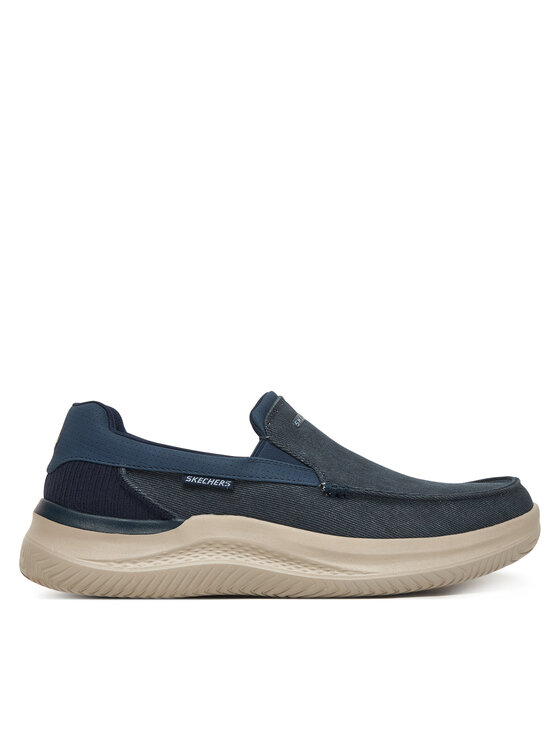 Skechers Skechers Poltopánky Relaxed Fit: Hasting - Fielden 205066/NVY Tmavomodrá