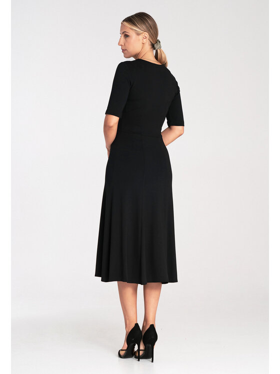 FIGL FIGL Abito da cocktail M1033 Nero Regular Fit
