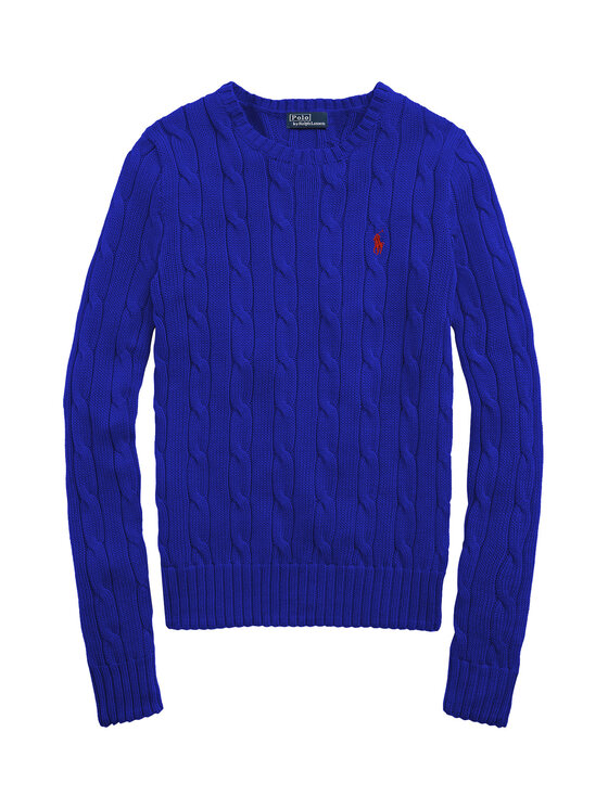 Polo Ralph Lauren Polo Ralph Lauren Sweter 211971869012 Niebieski Slim Fit