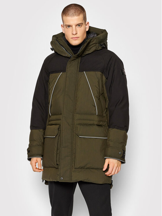 Woolrich Woolrich Μπουφάν πουπουλένιο Teton CFWOOU0524MRUT1723 Πράσινο Regular Fit