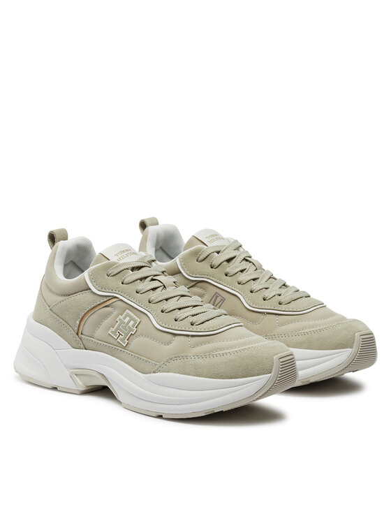 Tommy Hilfiger Tommy Hilfiger Tossud Chunky Runner Ventile FW0FW08036 Beež