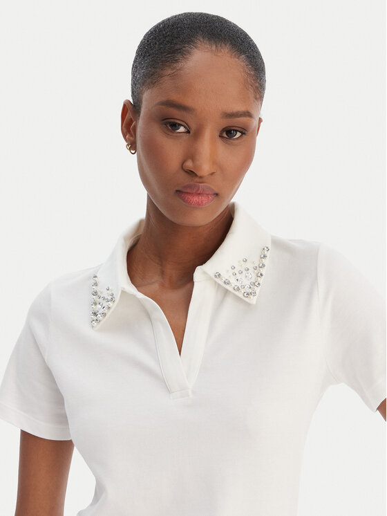 Marella Marella Polo Onirica 2615951011 Bianco Regular Fit