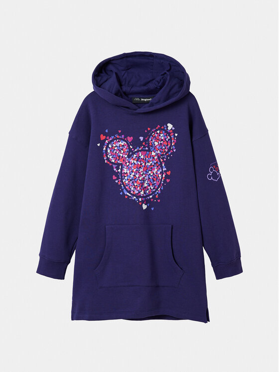 Desigual Desigual Kasdieninė suknelė 23WGVK07 Mėlyna Regular Fit