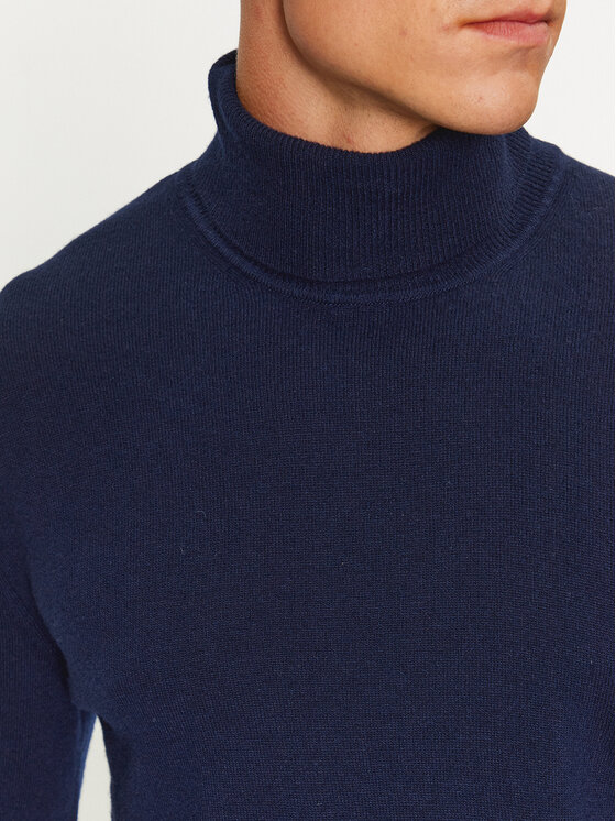 United Colors Of Benetton United Colors Of Benetton Golfas 1002U2180 Tamsiai mėlyna Regular Fit