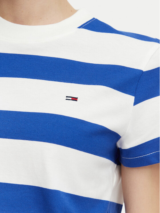 Tommy Jeans Tommy Jeans Póló Flag DW0DW23801 Kék Regular Fit