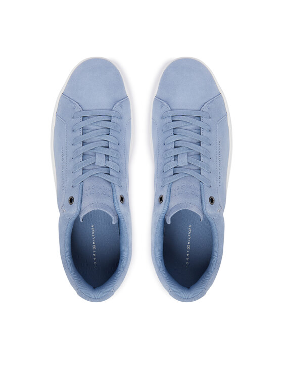 Tommy Hilfiger Tommy Hilfiger Sneakers Th Court Premium Suede FM0FM05880 Blu