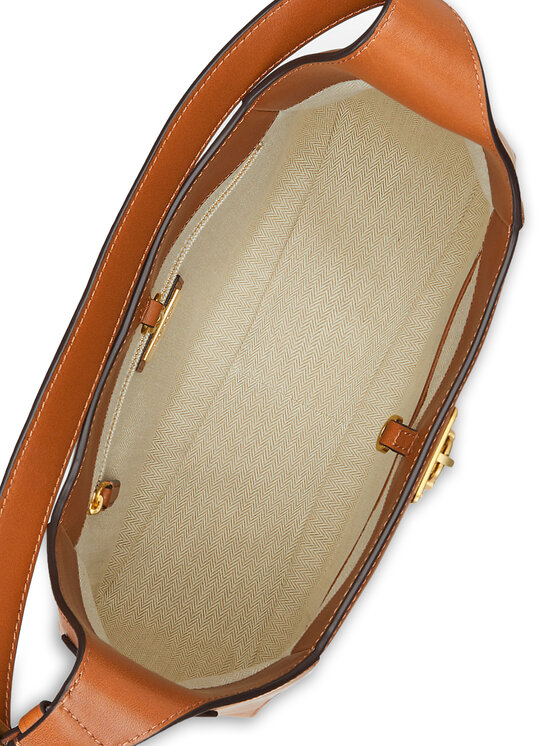 LAUREN RALPH LAUREN LAUREN RALPH LAUREN Torebka Large Tanner Shoulder Bag 431956790001 Brązowy