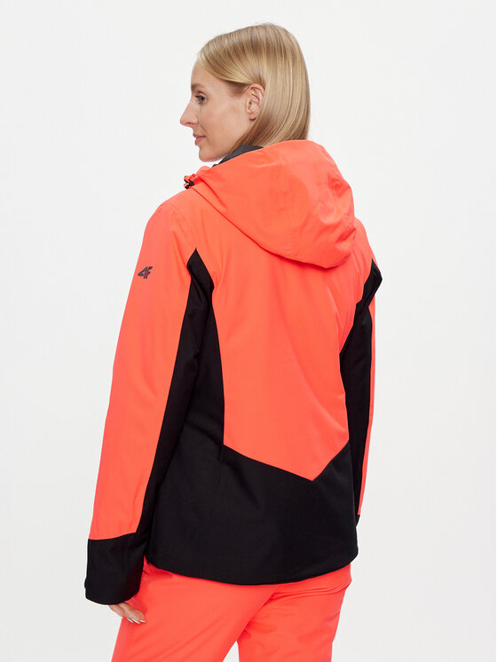 4F 4F Skijacke 4FAW23TJACF121 Korallenfarben Regular Fit