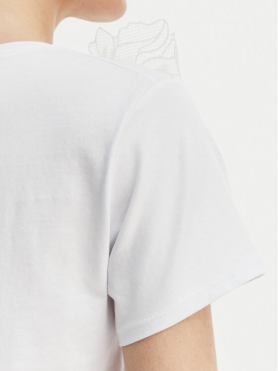 Rinascimento Rinascimento T-Shirt CFC0128080003 Weiß Regular Fit