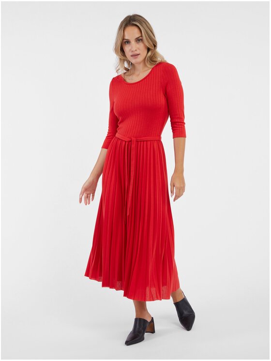 Orsay Orsay Sukienka 470345318000__XL Czerwony Regular Fit