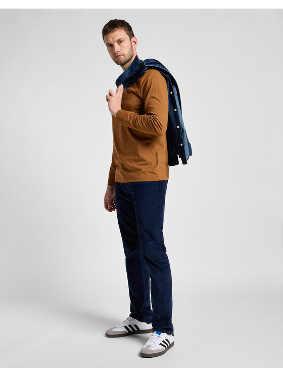 Lee Lee Jeansy DAREN ZIP FLY Niebieski Straight Leg