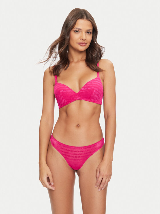 Emporio Armani Underwear Emporio Armani Underwear Trikotni nedrček 163953 3F204 02275 Roza