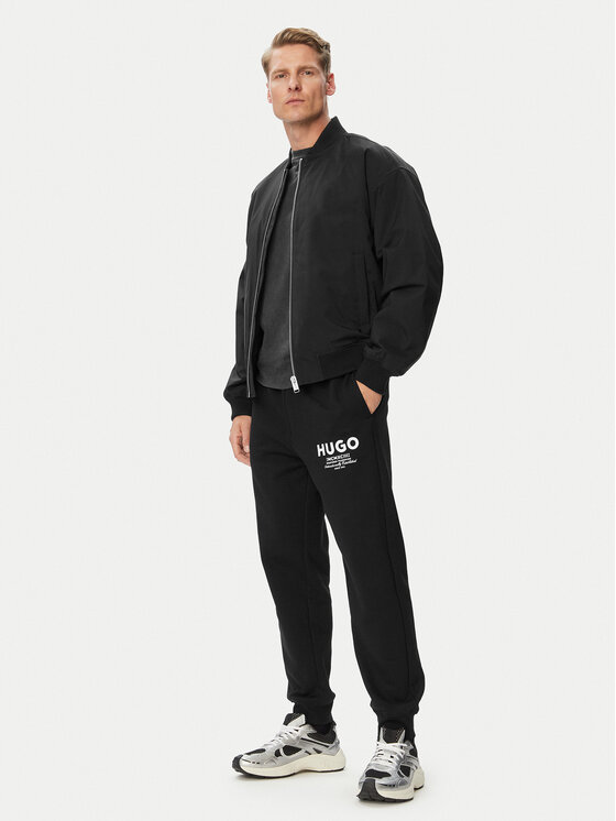 HUGO HUGO Спортивні штани Nevez 50510734 Чорний Loose Fit