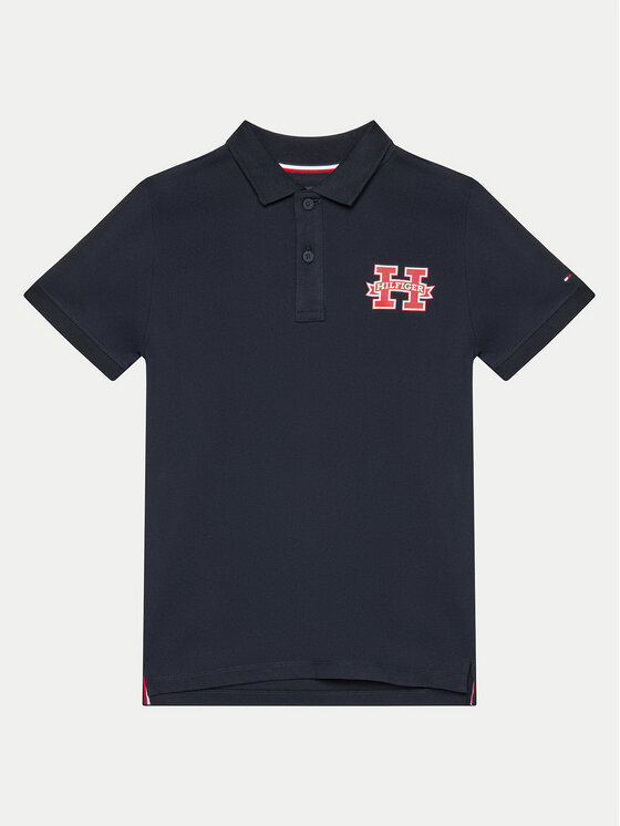 Tommy Hilfiger Polo KB0KB09029 Tumši zils Regular Fit