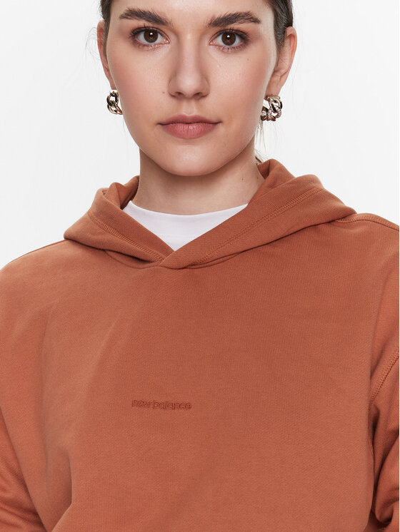 New Balance New Balance Sweatshirt Athletics Nature WT23554 Braun Oversize