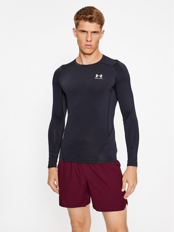 Under Armour Under Armour Longsleeve Under Armour Heatgear Armour Long Sleeve Czarny Regular Fit