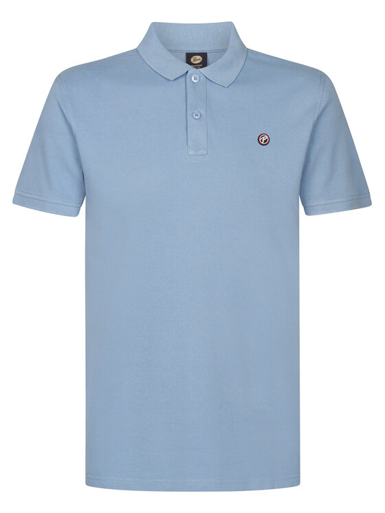 Petrol Industries Petrol Industries Poloshirt M-ROS-POL002 Himmelblau Regular Fit