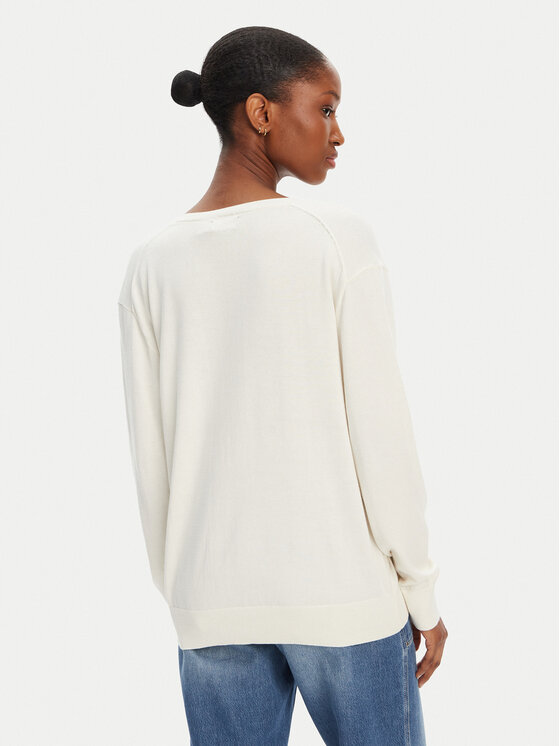 Polo Ralph Lauren Polo Ralph Lauren Пуловер 211972105002 Екрю Straight Fit