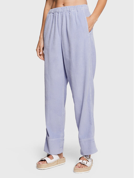 Pantaloni di tessuto Padow PADO137E23 Blu Regular