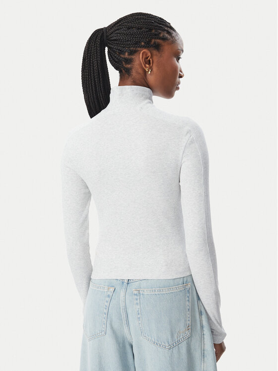 Tommy Jeans Tommy Jeans Блуза DW0DW23251 Сив Slim Fit