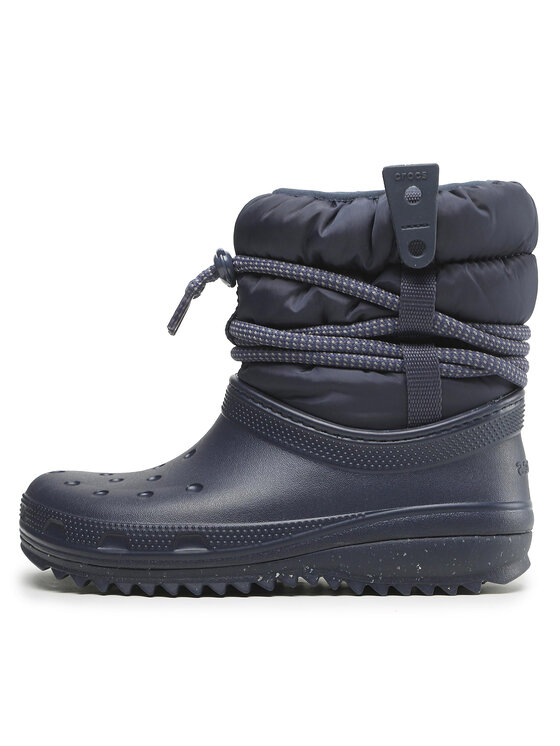 Crocs Crocs Śniegowce Classic Neo Puff Luxe Boot 207312 Granatowy