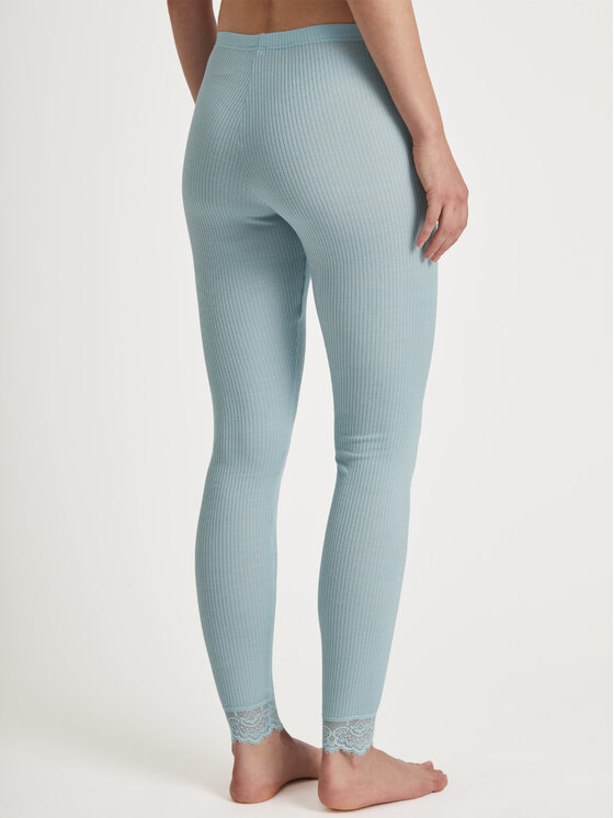 Calida Calida Legginsy 27952 Niebieski Slim Fit