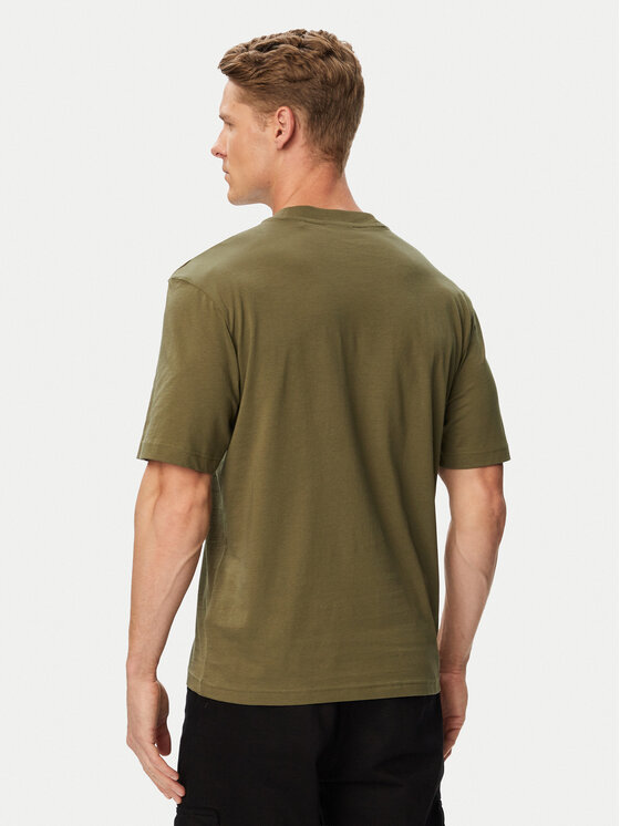 HUGO HUGO Тишърт Nerpient 50566041 Каки Regular Fit