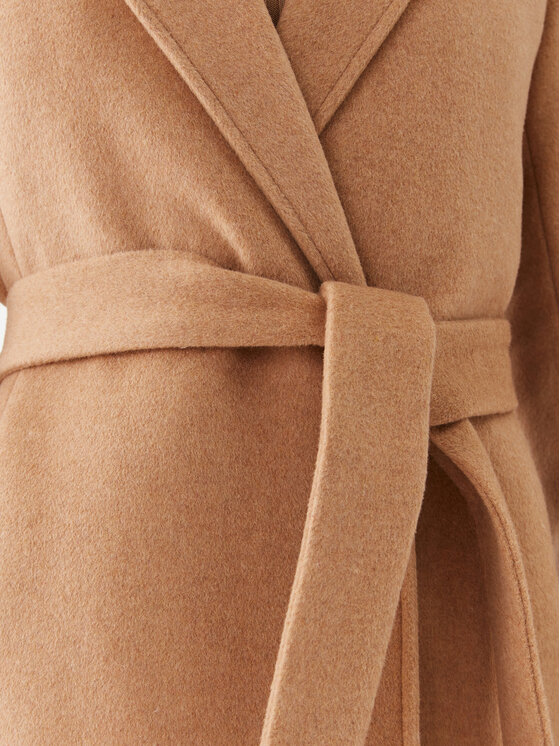 Guess Guess Cappotto di lana Diamante W2BL0P WF0D0 Beige Regular Fit