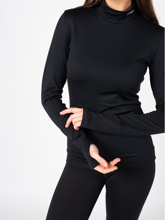 Champion Champion Μπλουζάκι 115567 Μαύρο Slim Fit