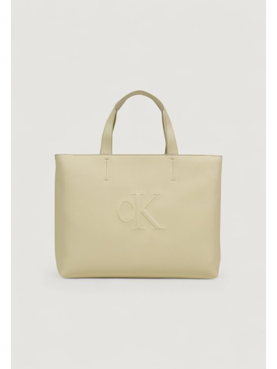 Calvin Klein Calvin Klein Τσάντα SCULPTED MINI EW TOTE Λευκό