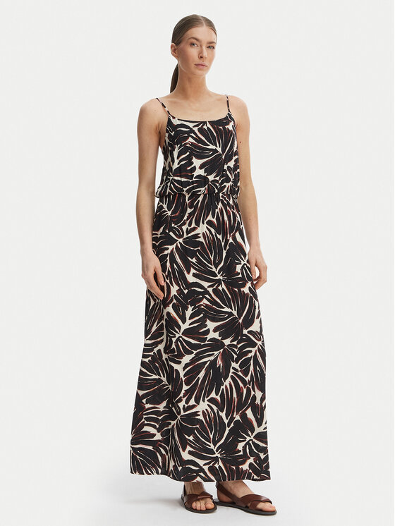 ONLY ONLY Літня сукня Nova 15222217 Чорний Regular Fit