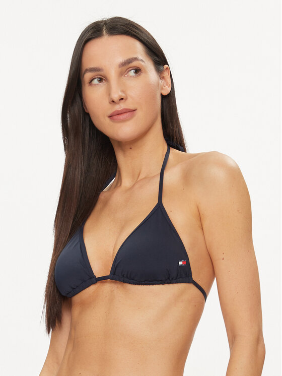 Tommy Hilfiger Bikini augšdaļa UW0UW05089 Tumši zils