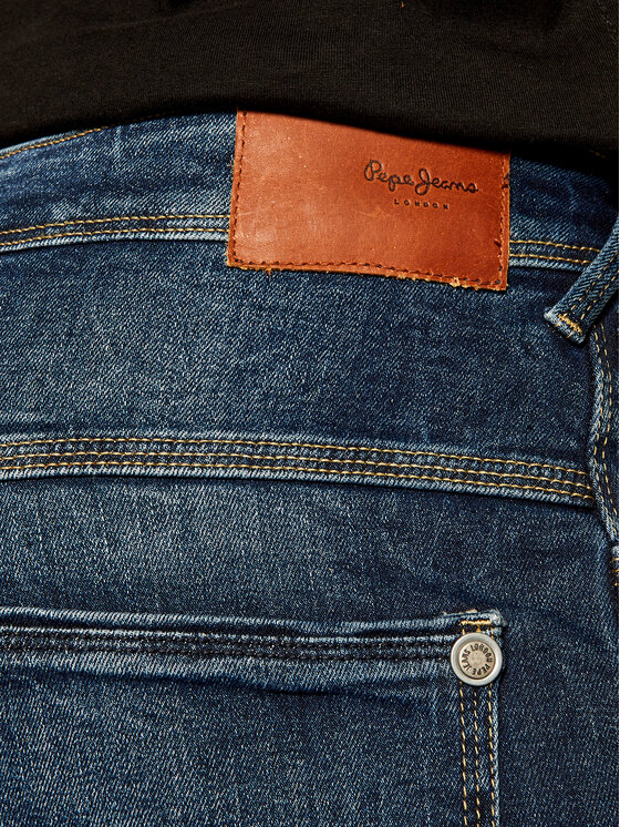 Pepe Jeans Jeans Nickel PM201518 Blu scuro Skinny Fit • Modivo.it