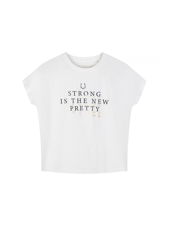 Cross Jeans Cross Jeans T-Shirt 56249-008 Biały