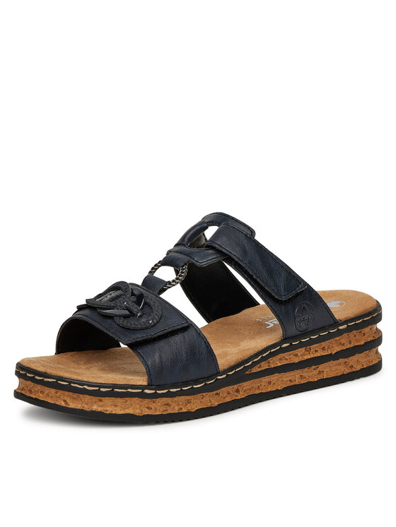 Rieker Rieker Pantoletten CEO-62936-14 Dunkelblau