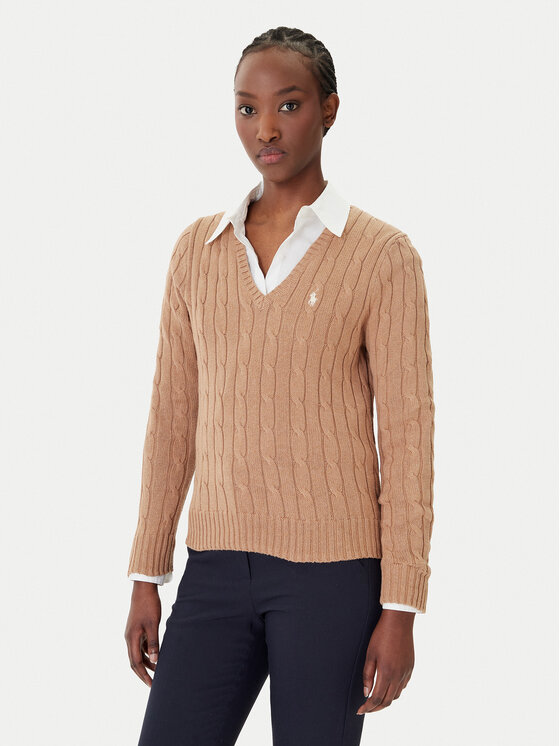 Polo Ralph Lauren Polo Ralph Lauren Sweater 211B16797001 Bézs Slim Fit
