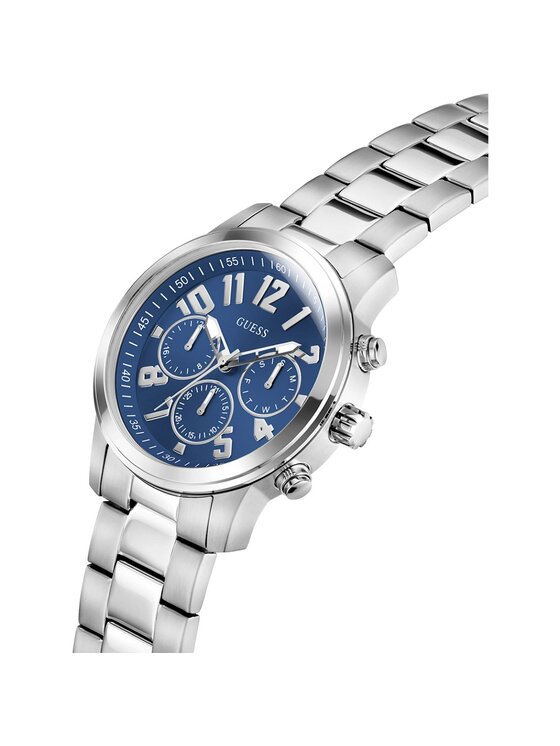 Guess Guess Zegarek GW1006G1 Srebrny