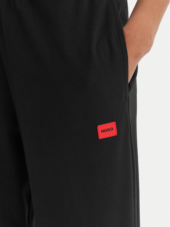 HUGO HUGO Долнище анцуг Signature 50556808 Черен Regular Fit