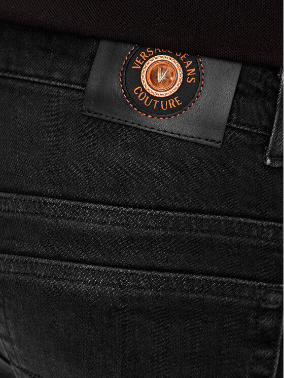 Versace Jeans Couture Versace Jeans Couture Traperice 75GAB5D0 Crna Skinny Fit