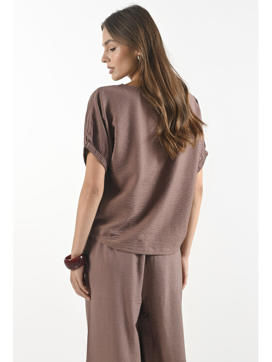 Femestage Femestage Blúzka Femestage AB BASE BLU2480-016 Ružová Regular Fit