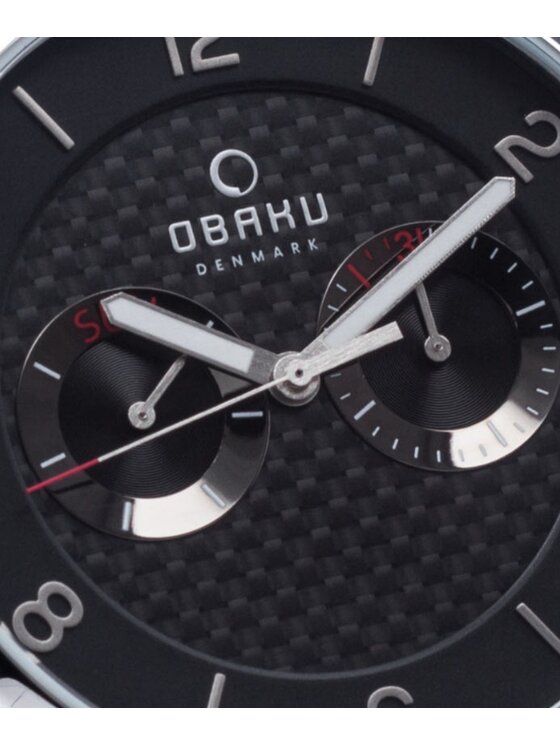 Obaku Obaku Hodinky V171GMCBMC Strieborná