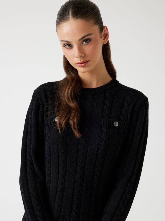 Guess Guess Vestito 178882 Nero Classic Fit