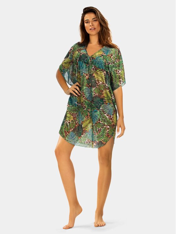 Feba Feba Vestito da spiaggia F122A Verde