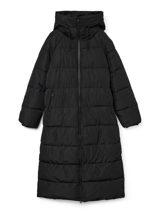 Vero Moda Vero Moda Ziemas mētelis Elanor 10332382 Melns Regular Fit