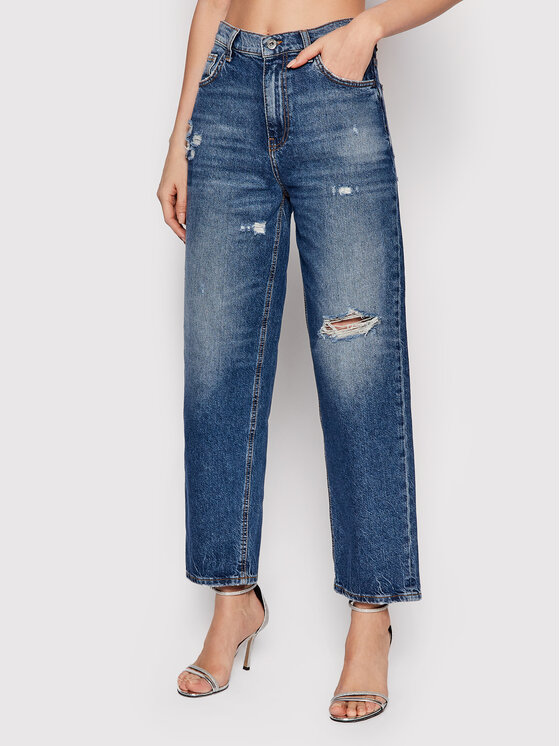 Jeans UA2099 D4666 Blu scuro Straight Fit