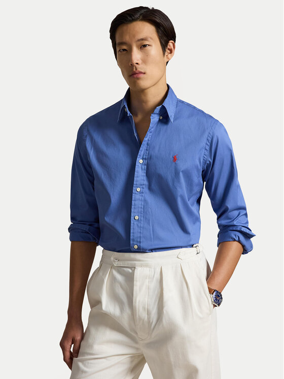 Polo Ralph Lauren Cămașă 710B20512004 Albastru Custom Fit